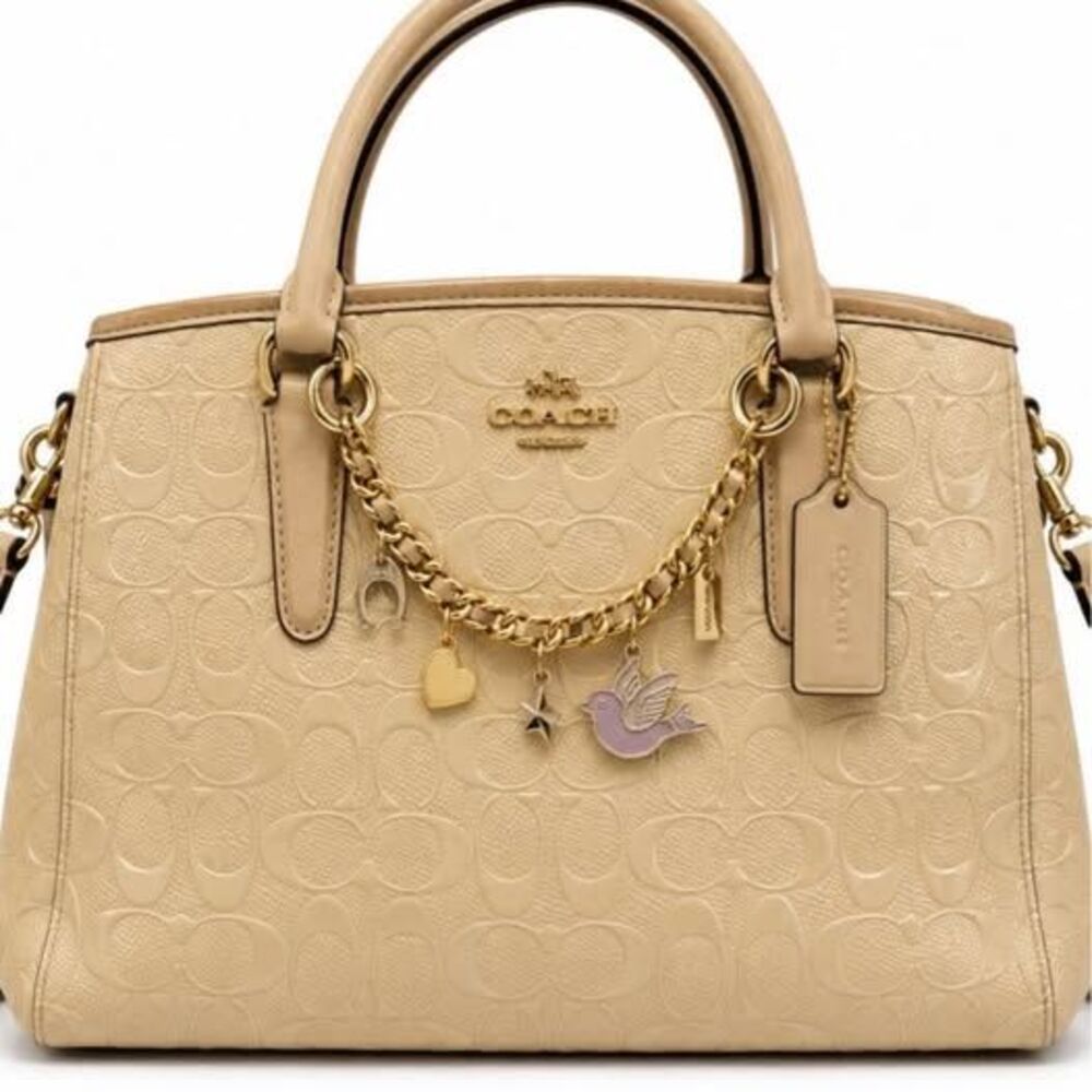 Coach Signature Margot carry all with charms